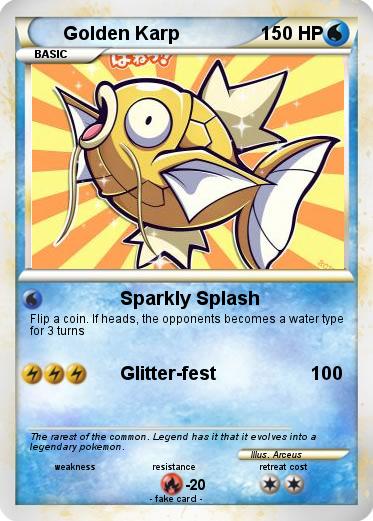 Pokemon Golden Karp