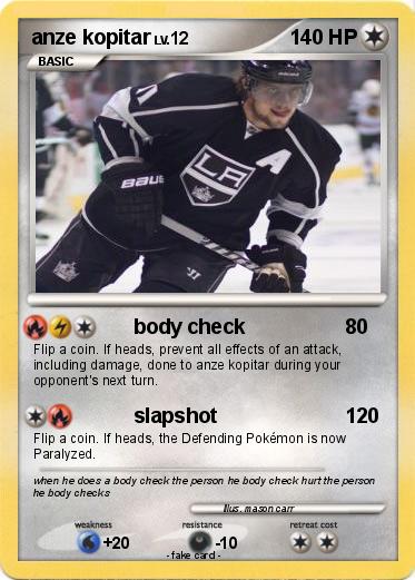 Pokemon anze kopitar