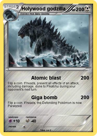 Pokemon Holywood godzilla
