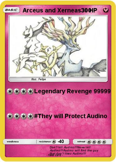 Pokemon Arceus and Xerneas300