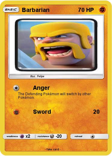 Pokemon Barbarian