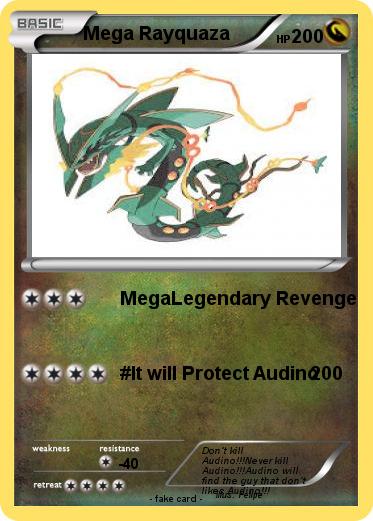 Pokemon Mega Rayquaza