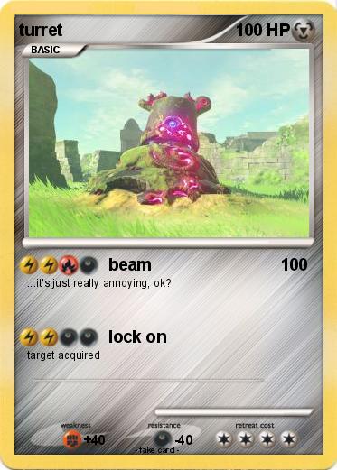 Pokemon turret