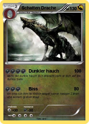 Pokemon Schatten Drache