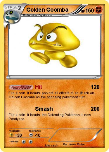 Pokemon Golden Goomba