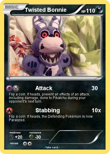 Pokemon Twisted Bonnie