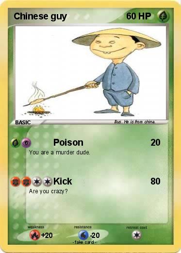 Pokemon Chinese guy