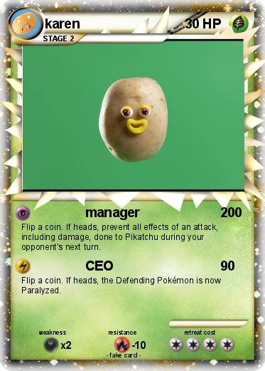 Pokemon karen