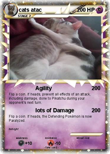 Pokemon cats atac