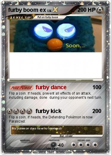 Pokemon furby boom ex