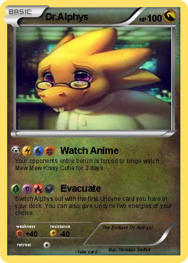Pokemon Dr.Alphys