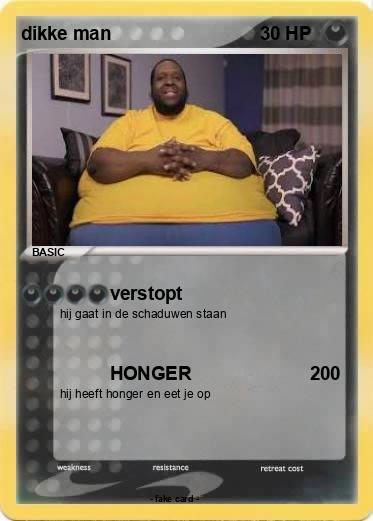 Pokemon dikke man