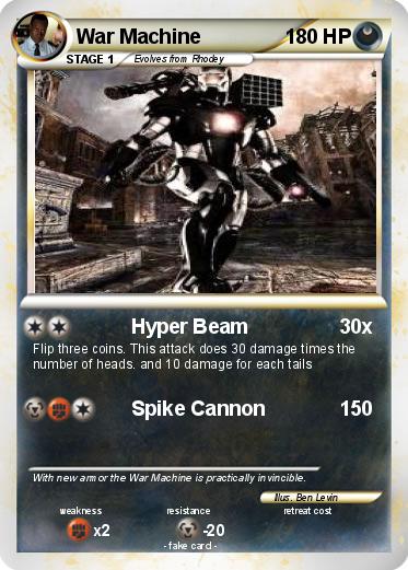Pokemon War Machine