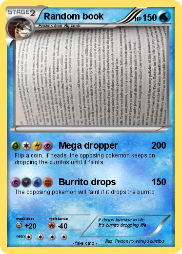 Pokemon Random book