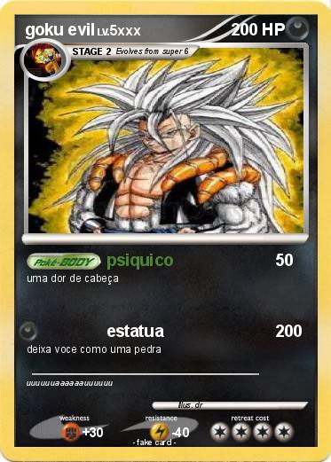 Pokemon goku evil