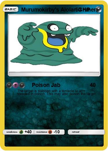 Pokemon Murumokirby's Alolan Grimer