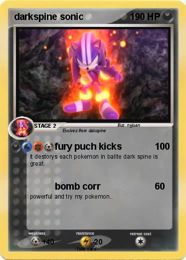 Pokemon darkspine sonic