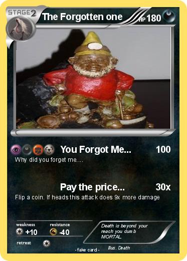 Pokemon The Forgotten one