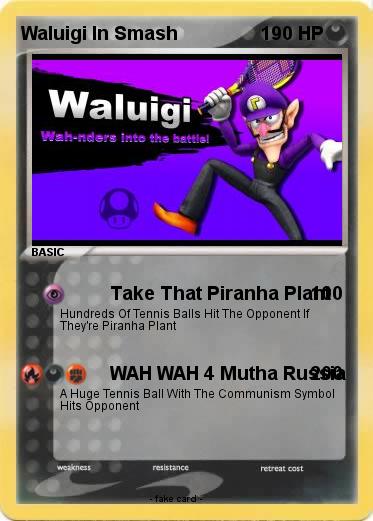 Pokemon Waluigi In Smash