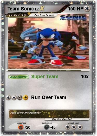 Pokemon Team Sonic