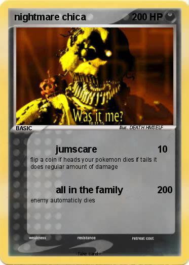 Pokemon nightmare chica