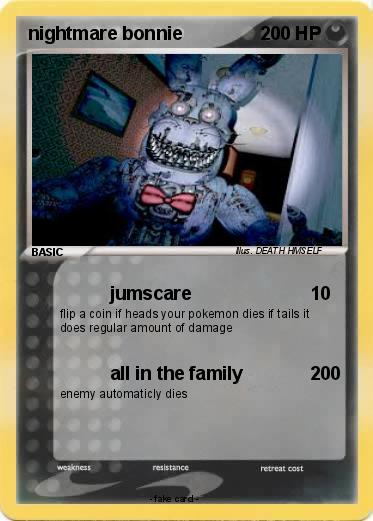 Pokemon nightmare bonnie