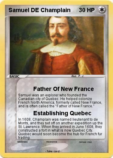 Pokemon Samuel DE Champlain