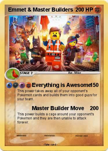 Pokemon Emmet & Master Builders