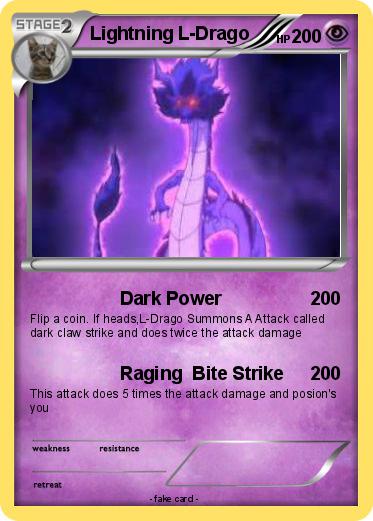 Pokemon Lightning L-Drago
