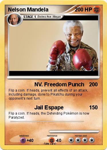 Pokemon Nelson Mandela