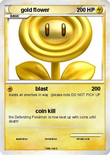 Pokemon gold flower