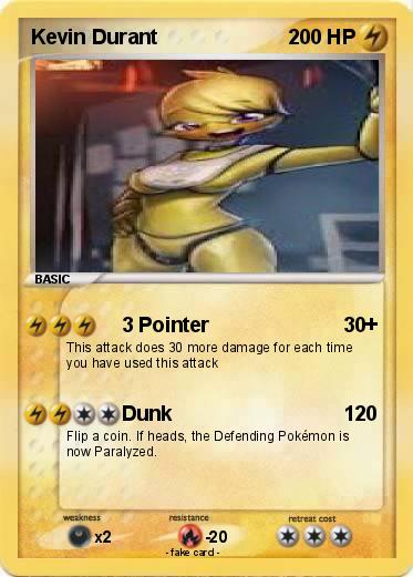 Pokemon Kevin Durant