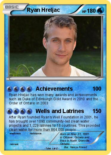 Pokemon Ryan Hreljac