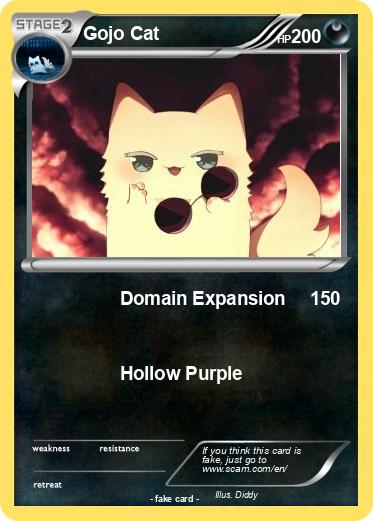 Pokemon Gojo Cat