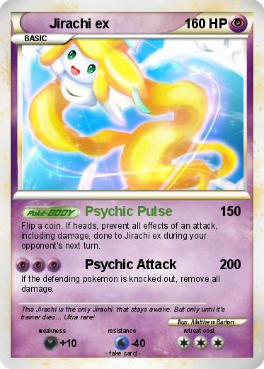 Pokemon Jirachi ex