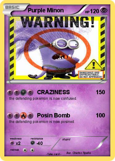 Pokemon Purple Minon