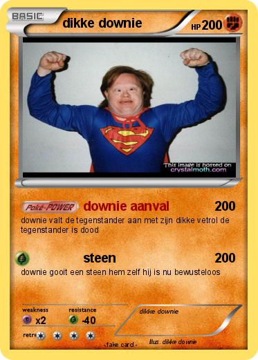 Pokemon dikke downie