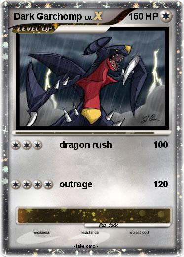 Pokemon Dark Garchomp