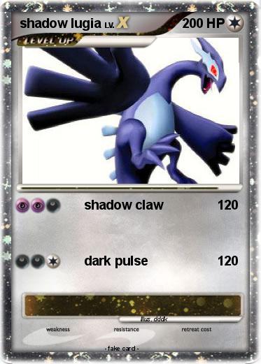 Pokemon shadow lugia