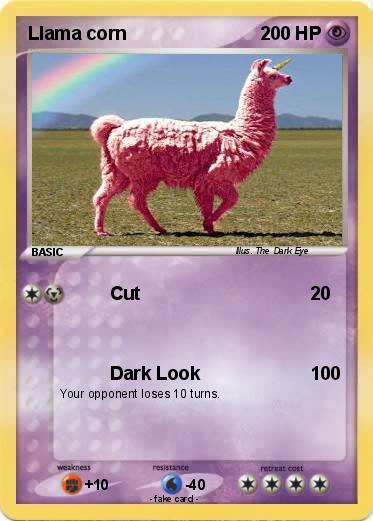 Pokemon Llama corn