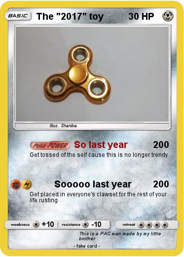 Pokemon The "2017" toy