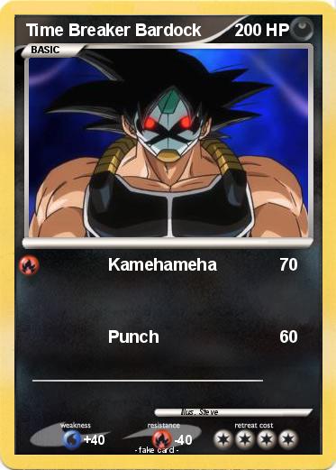 Pokemon Time Breaker Bardock