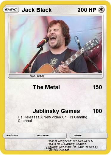 Pokemon Jack Black