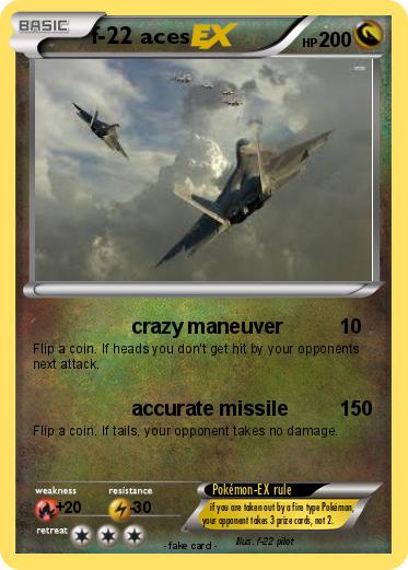 Pokemon f-22 aces