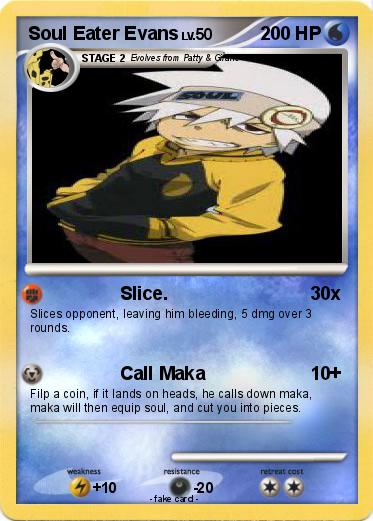 Pokemon Soul Eater Evans