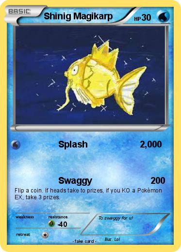 Pokemon Shinig Magikarp