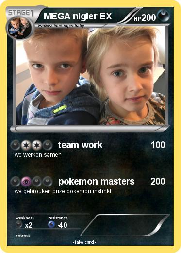 Pokemon MEGA nigier EX
