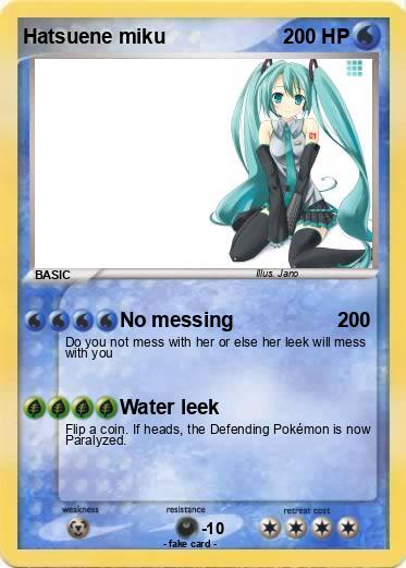 Pokemon Hatsuene miku