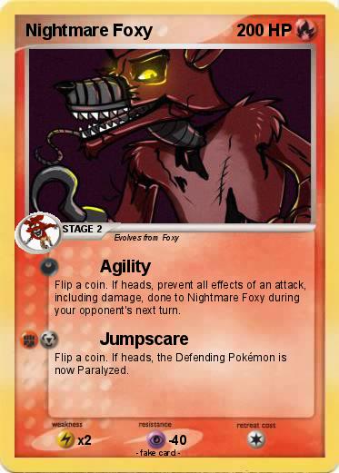 Pokemon Nightmare Foxy