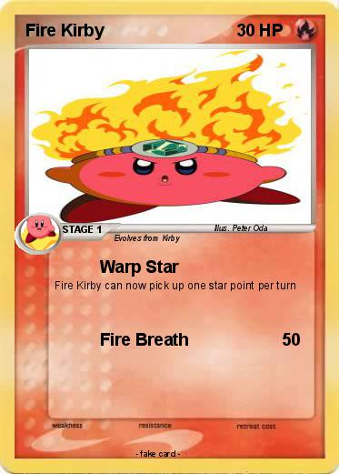 Pokemon Fire Kirby